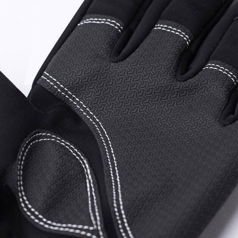 Windproof Touch Screen Thermal Gloves - Grey, Large (Palm Width 10 cm, Palm Circumference 18-20 cm) - view 5