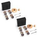 Wine and Whiskey Smoker Kit with Wood Chips for Cocktails and Home Bar - Hexagon - view 3