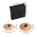 Wine and Whiskey Smoker Kit with Wood Chips for Cocktails and Home Bar - Hexagon - view 4