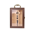 Wine Gift Box with Handle and Accessories - Double Bottle