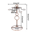 Wine Glass Rack Countertop Freestanding Stemware Holder for Kitchen and Bar - view 3