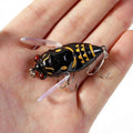 Winged Cicada Topwater Popper Fishing Lure for Bream and Bass, 40 mm, Pack of 4 - view 4