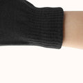 Winter Fingerless Gloves, Soft Warm Knitted Unisex - Black, 2 Pairs - view 4
