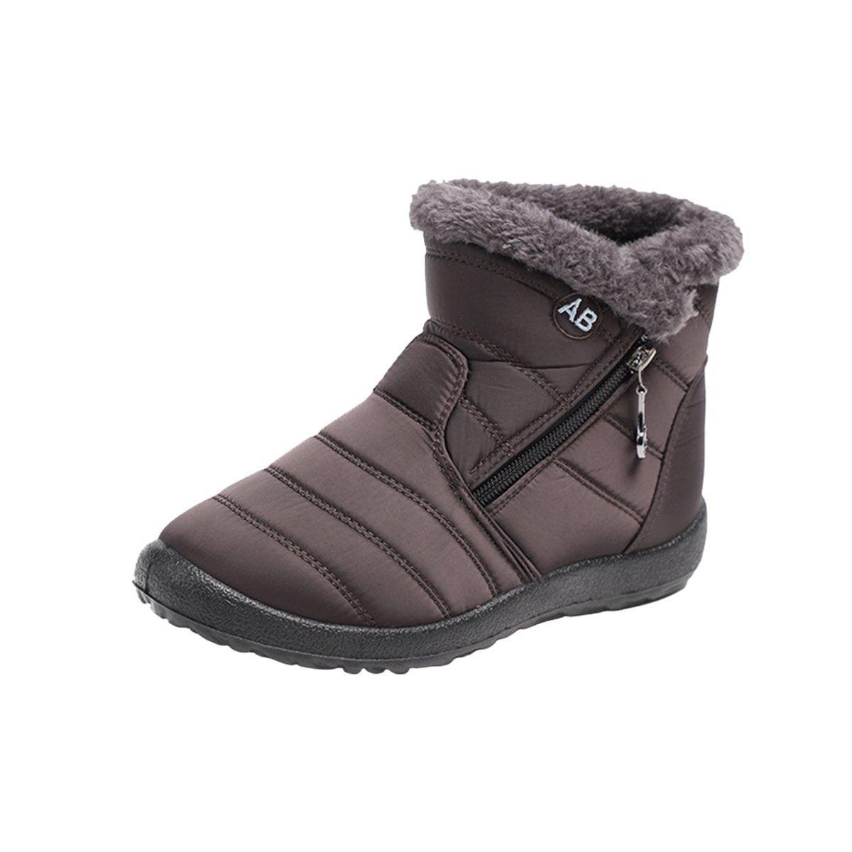 Winter Fleece-Lined Boots - CHN Size 36, Draft Pending Colour and Measurements
