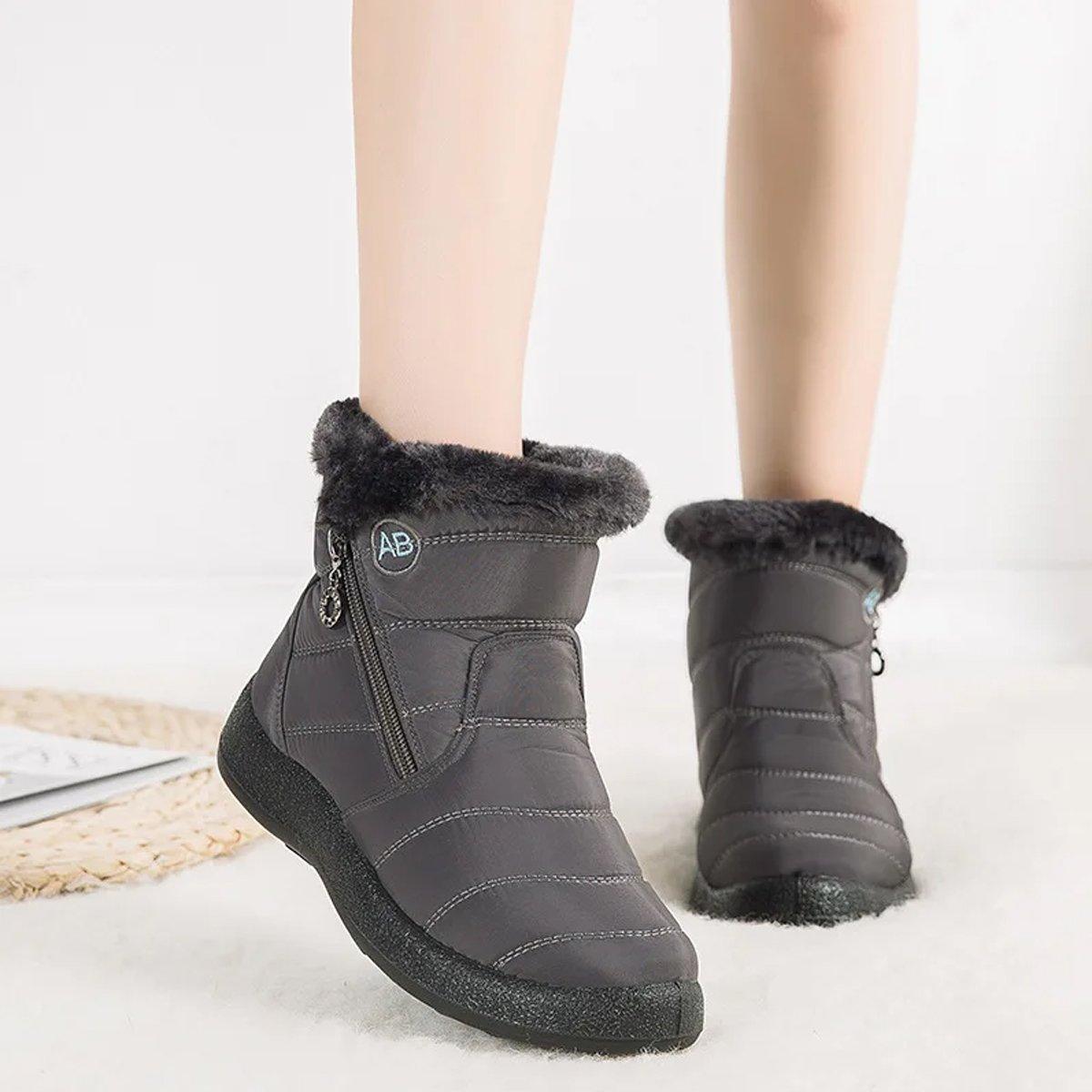 Winter Fleece-Lined Boots - CHN Size 36, Draft Pending Colour and Measurements - view 5