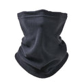 Winter Fleece Neck Warmer, 3-In-1 Snood, Scarf and Beanie - Dark Grey