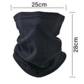Winter Fleece Neck Warmer, 3-In-1 Snood, Scarf and Beanie - Dark Grey - view 5