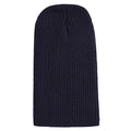 Winter Slouch Beanie Knitted Hat for Men and Women - Navy Blue