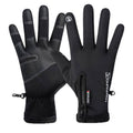 Winter Touch Screen Gloves - Black, Size M (Length 23.5cm, Width 10.5cm)