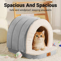 Winter Warm Pet Nest for Cats and Dogs, Three Sided Surround - Size M (60 x 46 x 50 cm) - view 4