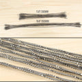 Wire Cutting Blades for Woodworking, Pack of 50 - Stretch Steel Fine Tooth, 500mm - view 4