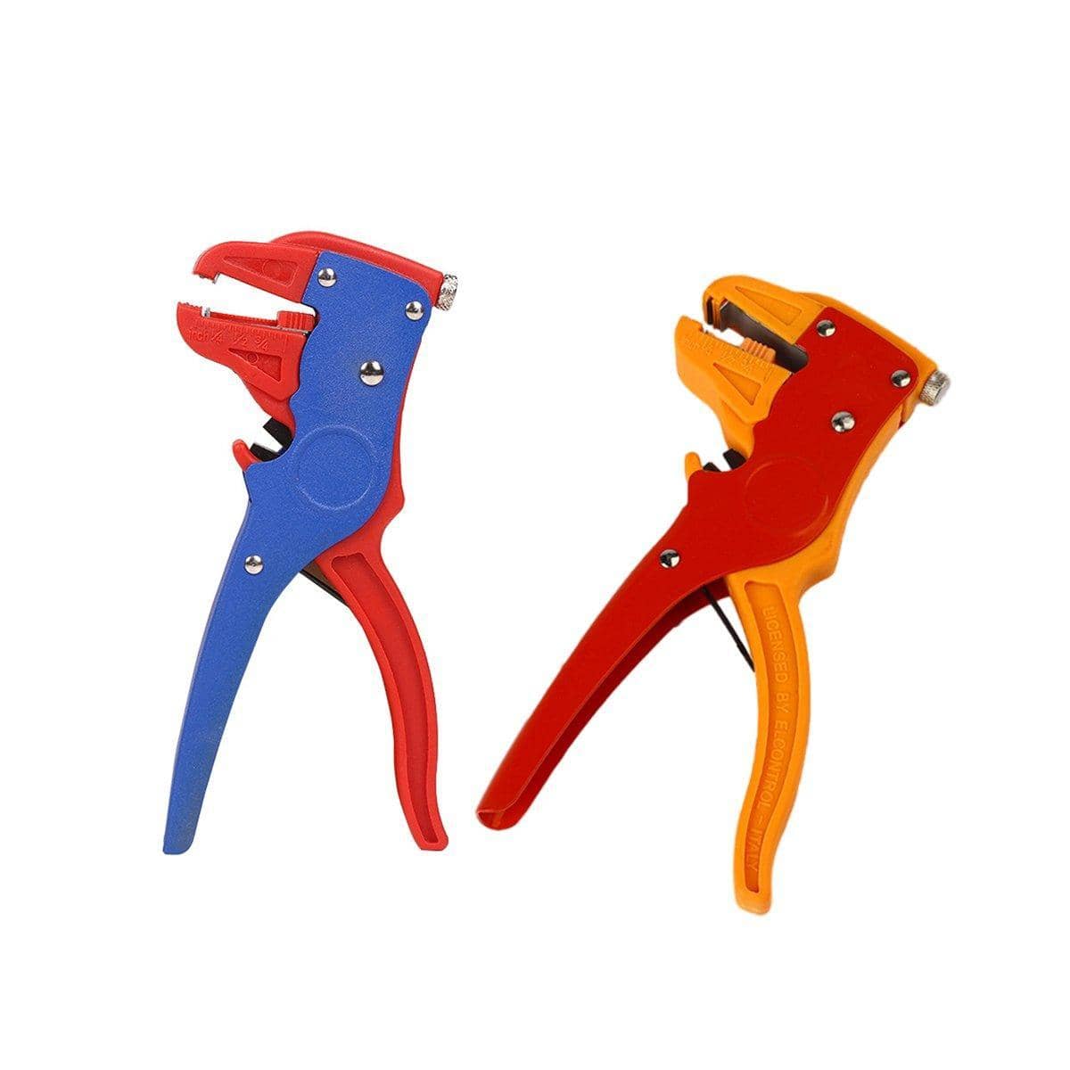 Wire Stripper and Crimping Pliers - Orange, 2-In-1 Duck Beak Tool - view 3