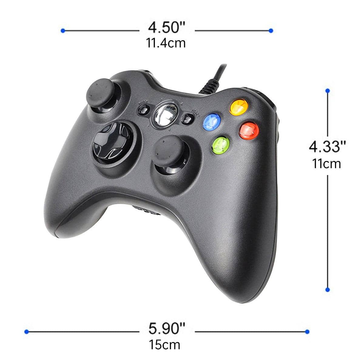 Wired Game Controller with Dual Vibration for PC and Android TV Box - view 3