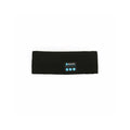 Wireless Bluetooth Headband with Built-In Speakers - Black