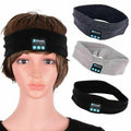 Wireless Bluetooth Headband with Built-In Speakers - Black - view 4
