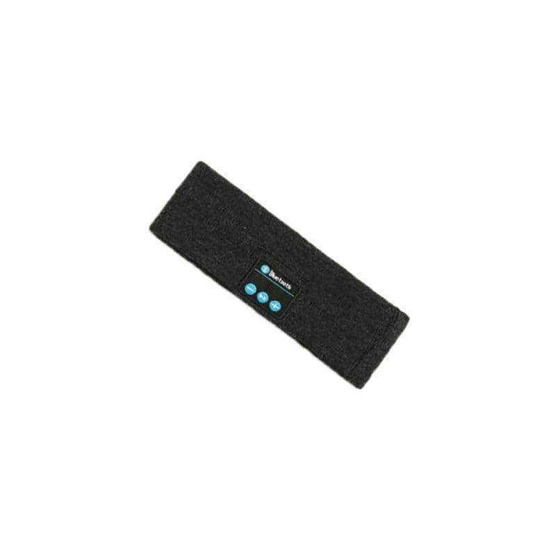 Wireless Bluetooth Headband with Built-In Speakers - Dark Grey