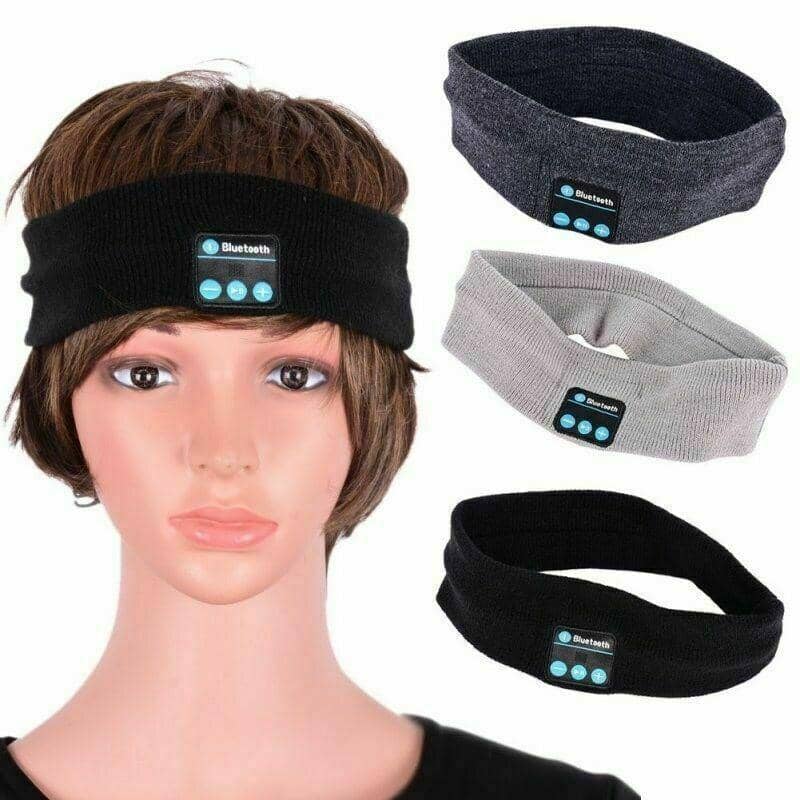 Wireless Bluetooth Headband with Built-In Speakers - Dark Grey - view 4
