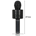 Wireless Bluetooth Karaoke Microphone Speaker - Black - view 4