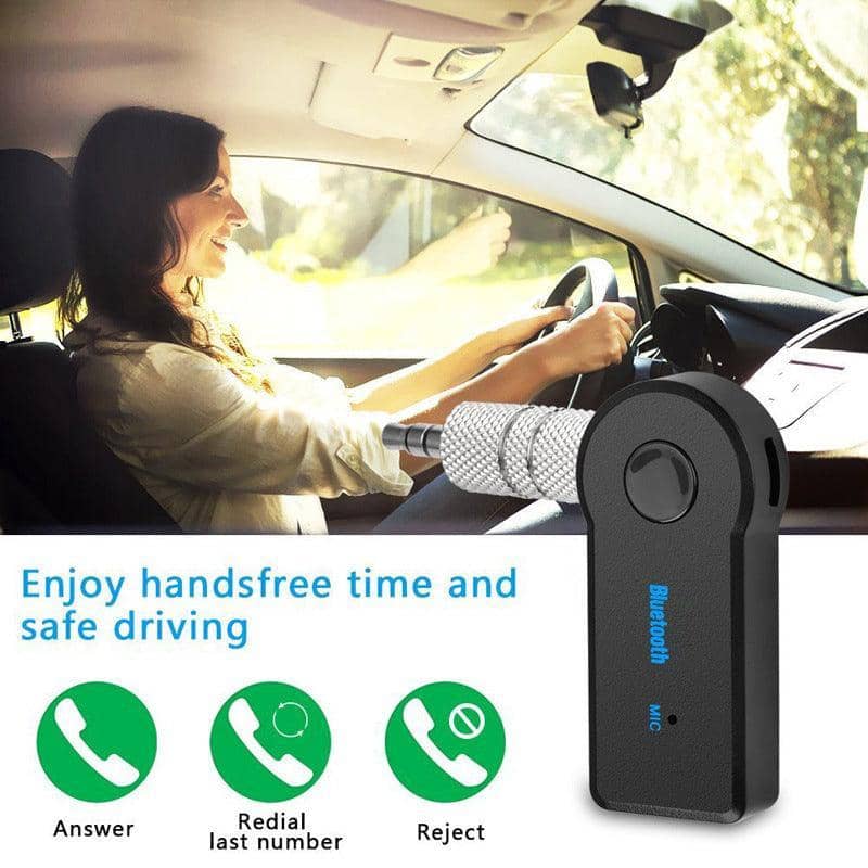Wireless Bluetooth to 3.5 mm Aux Audio Receiver for Car Stereo and Speakers - view 5