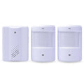Wireless PIR Motion Sensor Door Chime for Shops and Homes - 1 Receiver and 2 Sensors