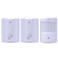 Wireless PIR Motion Sensor Door Chime for Shops and Homes - 2 Receivers and 1 Sensor