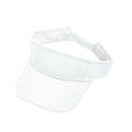 Women's Adjustable Sports Sun Visor - White