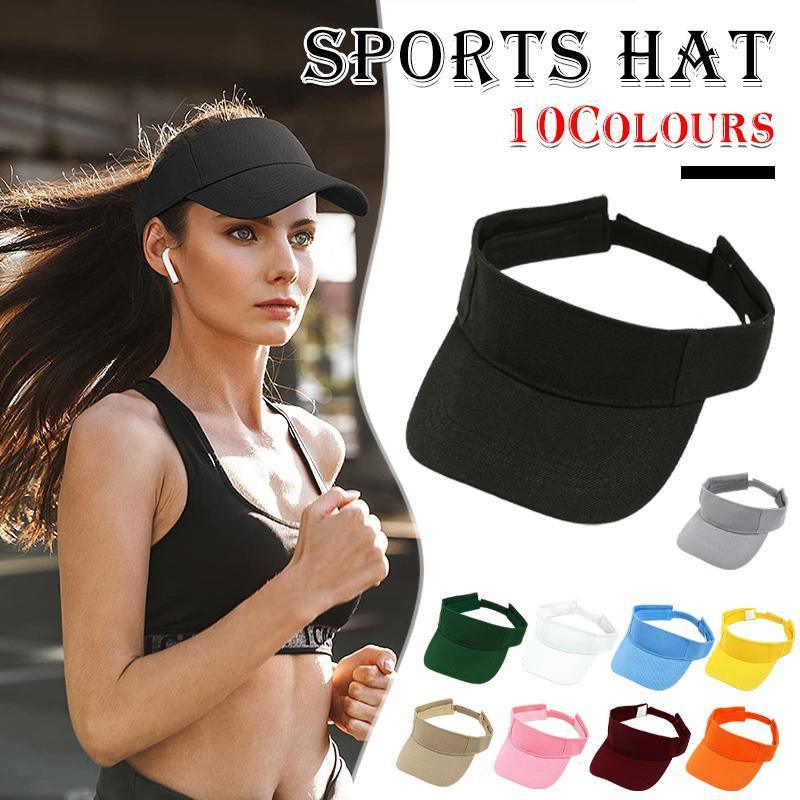 Women's Adjustable Sports Sun Visor - White - view 2