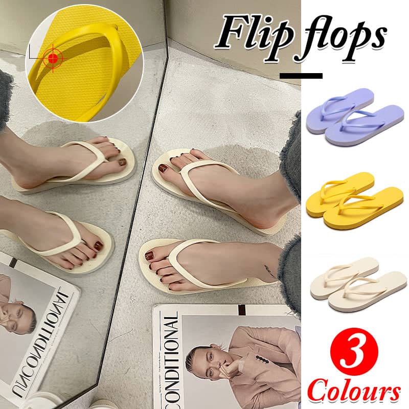 Women's Beach Thongs with Soft PVC Soles - Beige, 241-250 mm - view 2