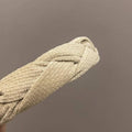 Women's Braided Plait Headband with Stretchy Fit - Coffee Brown - view 5