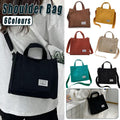 Women's Corduroy Small Square Shoulder Bag Crossbody Tote - Beige - view 2