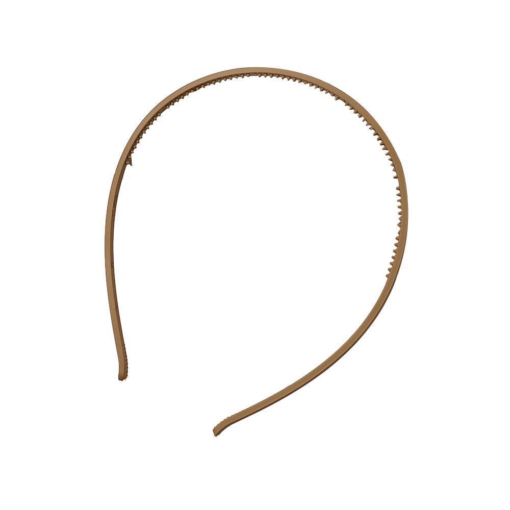 Women's Frosted Headband Hairband - Light Coffee