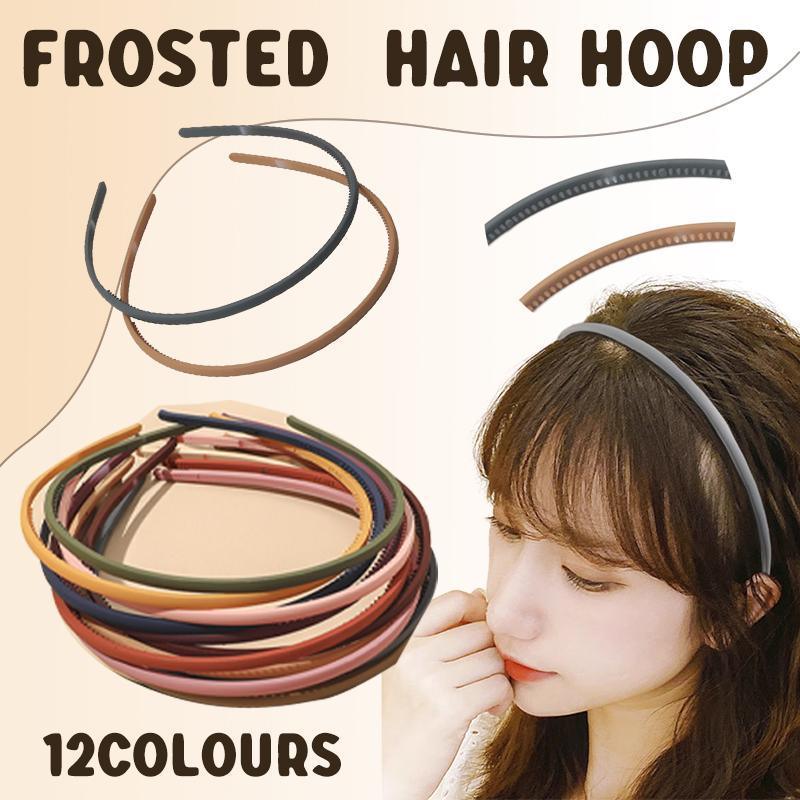 Women's Frosted Headband Hairband - Light Coffee - view 2