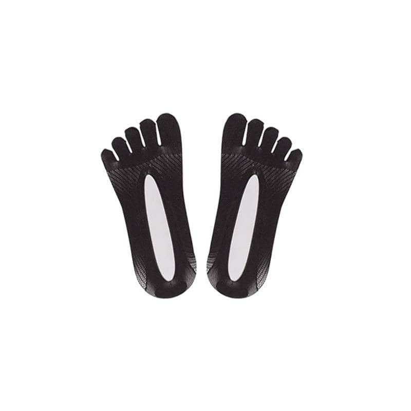 Women's Invisible Five Finger Toe Socks - Black, Pack of 3 Pairs - view 2