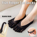Women's Invisible Five Finger Toe Socks - Black, Pack of 3 Pairs - view 3
