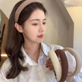 Women's Thick Padded Wide Headband - Black - view 4