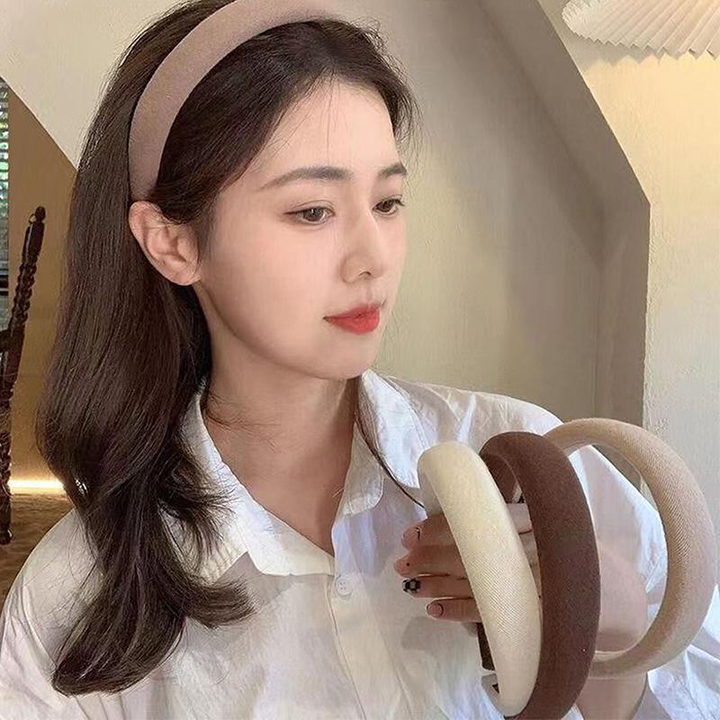Women's Thick Padded Wide Headband - White - view 4