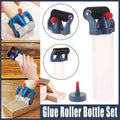 Wood Glue Roller Applicator Bottle Set with Spare Roller Heads - Easy to Use