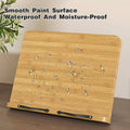Wooden Adjustable Reading Stand Multifunctional Book Holder for Desk - Small 28 x 20 cm - view 5