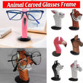 Wooden Animal Eyeglasses Holder - Pink Flamingo - view 2