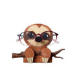 Wooden Animal Glasses Rack Display Holder - Sloth Design