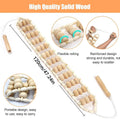 Wooden Back Massage Roller Rope for Neck, Shoulders, Waist and Legs - view 3