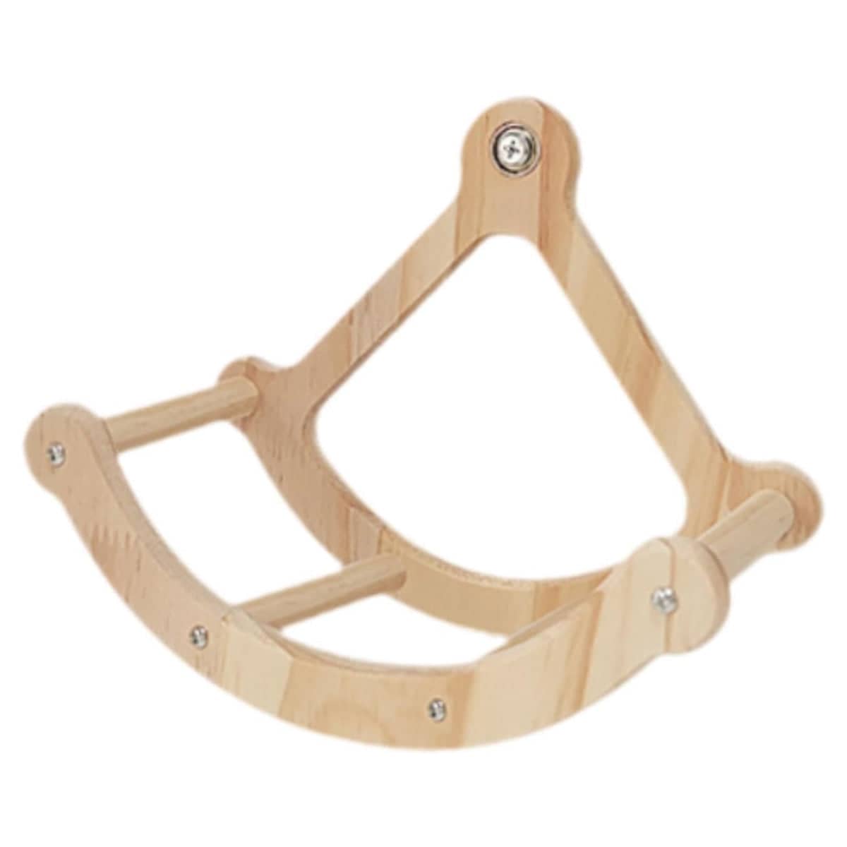 Wooden Bird Toy for Climbing and Resting - Swing Rocker