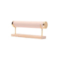 Wooden Bracelet and Watch Display Stand, Single Tier - Beige