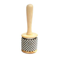 Wooden Cabasa Rhythm Shaker Percussion Instrument - Small 6.5cm