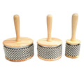 Wooden Cabasa Rhythm Shaker Percussion Instrument - Small 6.5cm - view 3