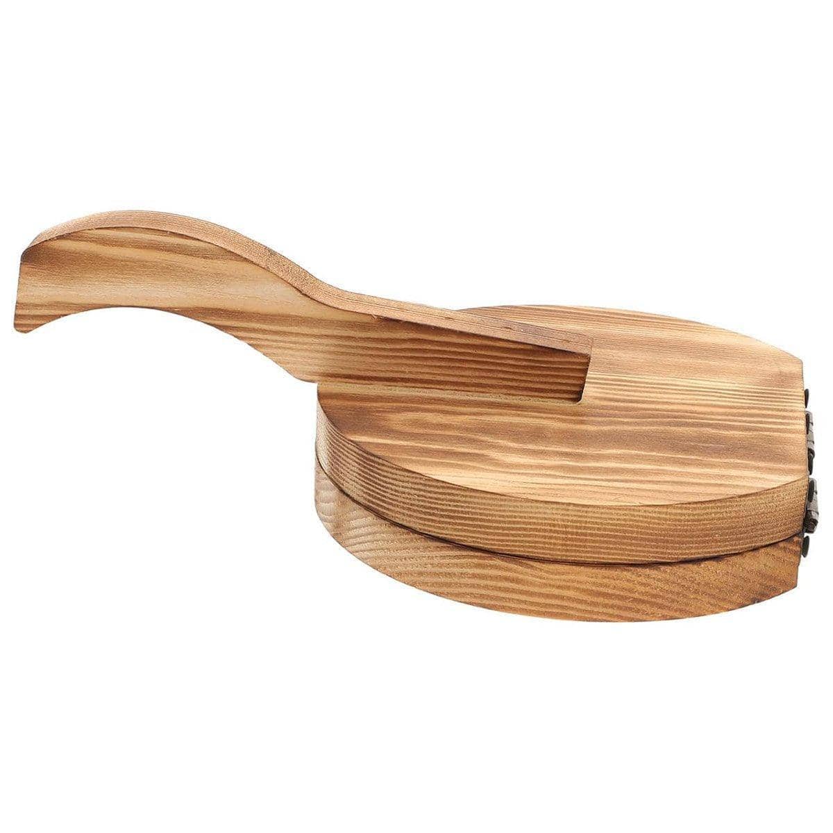 Wooden Dumpling Wrapper Maker Hand Press Dough Roller - 12 cm