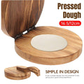 Wooden Dumpling Wrapper Maker Hand Press Dough Roller - 12 cm - view 2