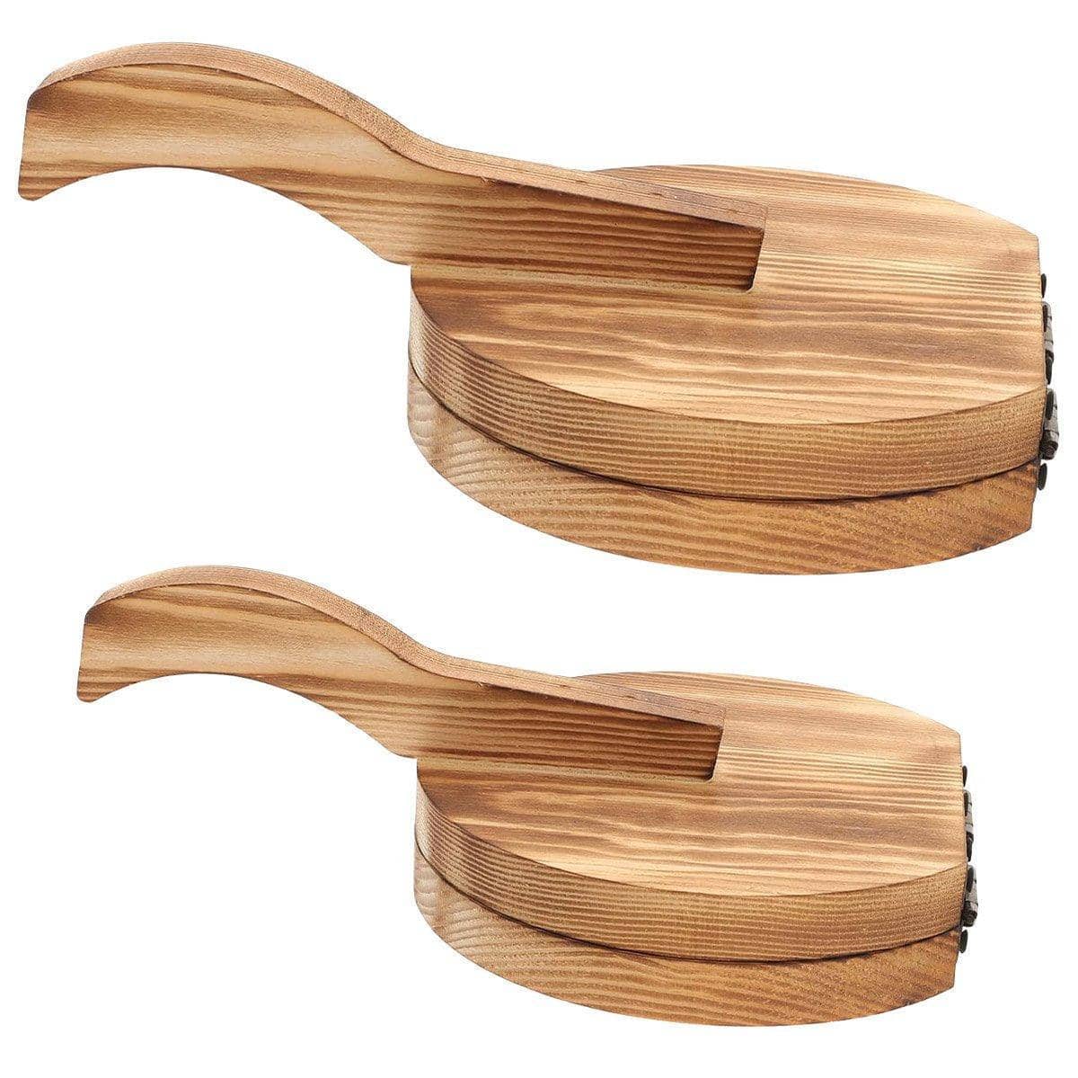 Wooden Dumpling Wrapper Maker Hand Press Dough Roller - 12 cm - view 3