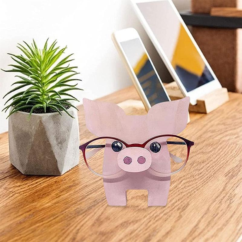 Wooden Eyeglasses Holder Stand Decoration - Owl Design - view 7