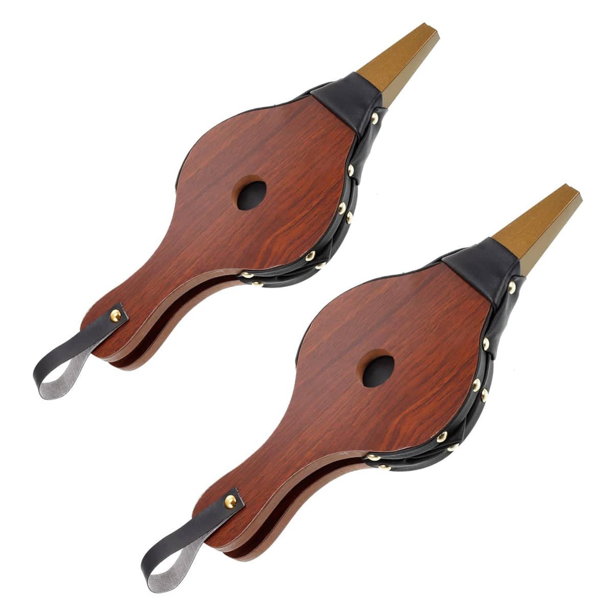 Wooden Fireplace Hand Bellows Manual Air Blower Fan for Wood Stove Fire - Medium, 39 cm - view 3